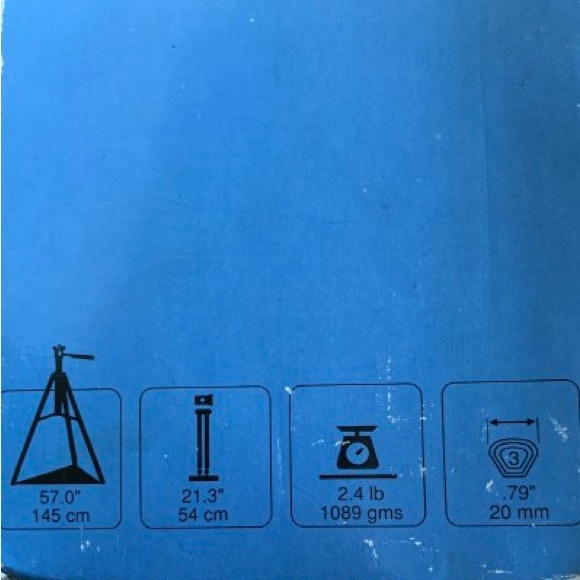 VELBON Videomate 400 Deluxe Lightweight Camcorder Tripod Includes Original Box - Picture 4 of 14